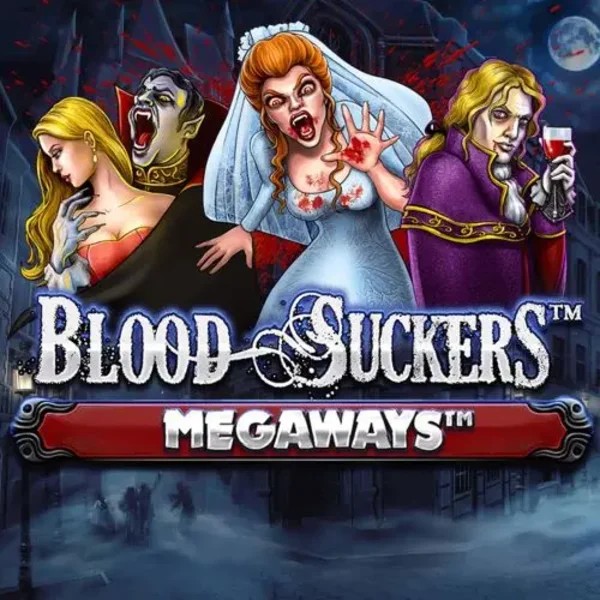 Blood Suckers Megaways logo by Red Tiger Gaming at Leon Casino
