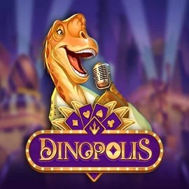 Dinopolis slot visual from Push Gaming available on leonkazino.eu