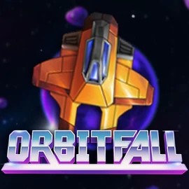 Orbitfall game by ELK Studios – logo hosted on Leon Casino