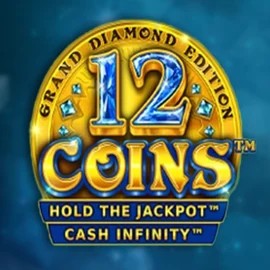 12 Coins Grand Diamond Edition online game logo by Wazdan on leonkazino.eu