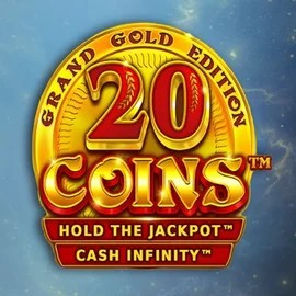 20 Coins Grand Gold Edition by Wazdan, showcased at leonkazino.eu – game logo