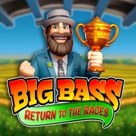 Big Bass Return to the Races by Pragmatic Play, showcased at leonkazino.eu – game logo