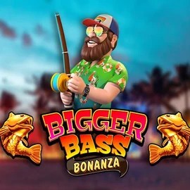 Bigger Bass Bonanza logo by Pragmatic Play at Leon Casino