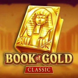 Book of Gold Classic slot logo by Playson at Leon Casino