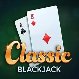 Classic Blackjack logo – Table Games by Red Tiger Gaming at Leon Casino