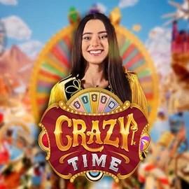 Enjoy Crazy Time by Evolution – logo hosted on leonkazino.eu