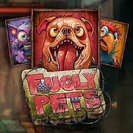 Fugly Pets online game logo by Stakelogic on leonkazino.eu