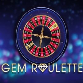 Gem Roulette slot logo by iSoftBet at Leon Casino
