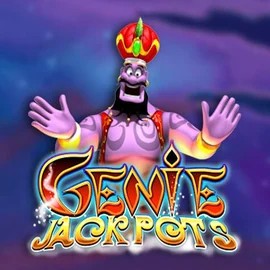 Genie Jackpots logo by Blueprint Gaming Leon Casino