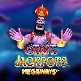 Genie Jackpots Megaways slot icon by Blueprint Gaming, available at Leon Casino