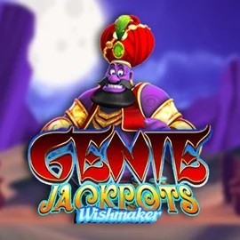 Genie Jackpots Wishmaker by Blueprint Gaming, showcased at leonkazino.eu – game logo