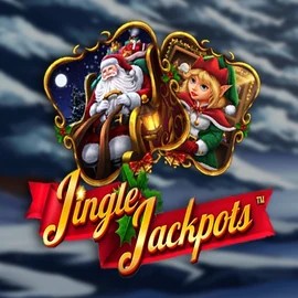 Jingle Jackpots logo by Dragon Gaming Leon Casino