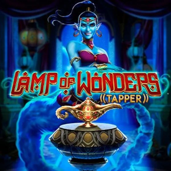 Official Slots logo: Lamp Of Wonders Tapper by Greentube at Leon Casino