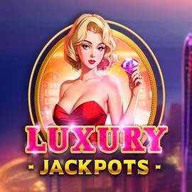 Official Jackpots logo: Luxury Jackpots by Triple Cherry at Leon Casino