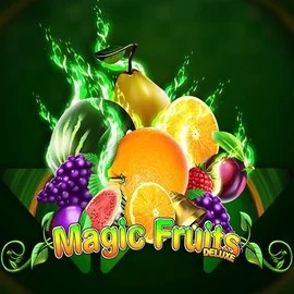 Magic Fruits Deluxe by Wazdan, showcased at leonkazino.eu – game logo