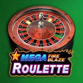 Mega Fire Blaze Roulette casino game by Playtech – featured logo at Leon Casino
