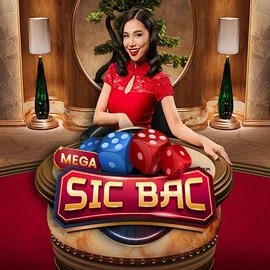 Mega Sic Bac slot logo by Pragmatic Play at Leon Casino