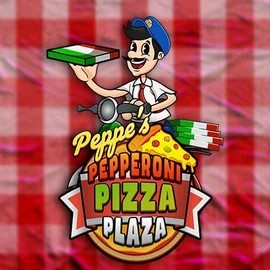 Peppe’s Pepperoni Pizza Plaza logo by Pragmatic Play at Leon Casino