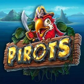 Pirots game by ELK Studios – logo hosted on Leon Casino