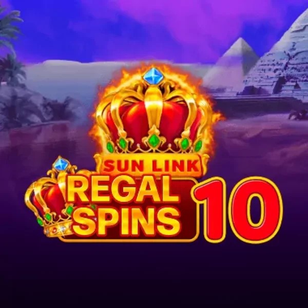 Regal Spins 10 slot visual from PatePlay available on leonkazino.eu