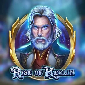 Slots logo of Rise of Merlin from Play’n GO at Leon Casino