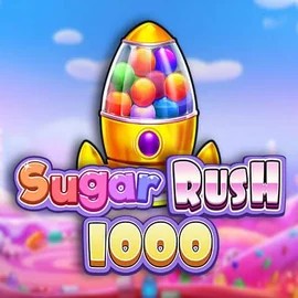 Sugar Rush 1000 logo – Slots by Pragmatic Play at Leon Casino
