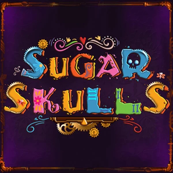 Sugar Skulls logo by Booming Games Leon Casino
