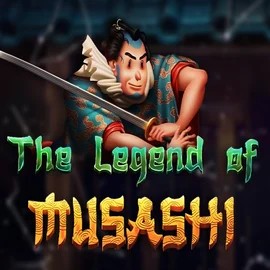 The Legend of Musashi online game logo by Peter &amp; Sons on leonkazino.eu