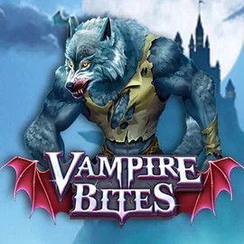 Vampire Bites logo – Slots by Amusnet Interactive at Leon Casino