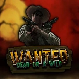 Wanted Dead or a Wild slot visual from Hacksaw Gaming available on leonkazino.eu