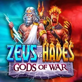 Zeus vs Hades: Gods of War online game logo by Pragmatic Play on leonkazino.eu